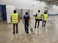 L'operazione di guardia di finanza e personale Adm