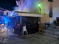 Il luogo dell'incendio