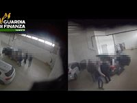 Una delle fasi dell'operazione