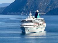 La nave da crociera Artania, già battezzata come Royal Princess dalla principessa Diana