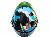 Il casco di Valentino Rossi al Mugello 5 (foto da Fb)