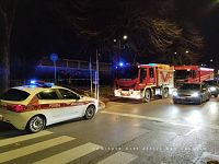 Il luogo dell'incendio