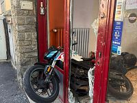 La vetrina sfasciata