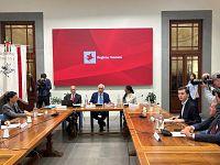 La presentazione della giunta regionale