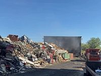 Il luogo dell'incendio