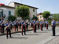 La Fanfara della Scuola Marescialli e Brigadieri dei Carabinieri di Firenze