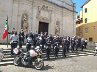 La polizia municipale di Lucca