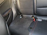 I frantumi nell'abitacolo