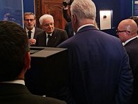 Il presidente Mattarella ha inaugurato la mostra