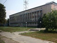 Il municipio abbandonato di Cernobyl