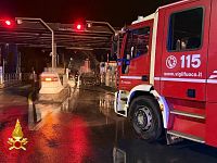 Il luogo dell'incendio