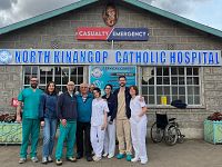 I sanitari durante la missione