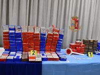 Quanto sequestrato nella maxioperazione antidroga