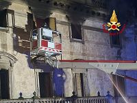 Il luogo dell'incendio
