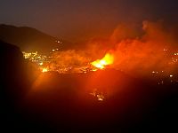 L'incendio all'Elba