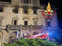 Il luogo dell'incendio