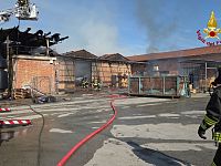 Il luogo dell'incendio