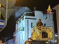 Il luogo dell'incendio