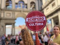 La manifestazione a Firenze