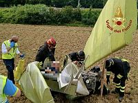 I soccorsi dei vigili del fuoco
