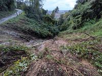 Il sopralluogo nelle zone colpite dal maltempo