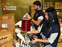 L'operazione anticontraffazione della guardia di finanza