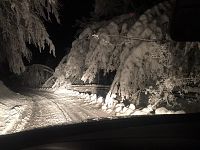 neve nella notte