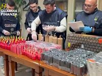 I materiali sequestrati