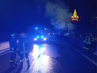 Il luogo dell'incendio