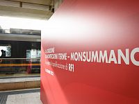 La stazione ferroviaria di Montecatini Terme Monsummano