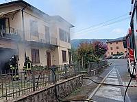 Il luogo dell'incendio