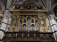 Uno degli organi del complesso del Duomo di Siena