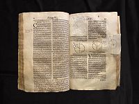 Il volume con le annotazioni attribuite a Galileo Galilei