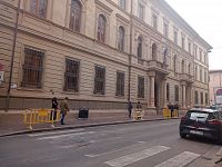 La cerimonia per l'ultimo saluto si è svolta nel Palazzo della Sapienza