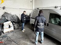 L'intervento della guardia di finanza