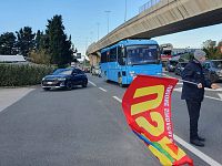 La manifestazione a Livorno