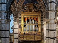 Uno degli organi del complesso del Duomo di Siena