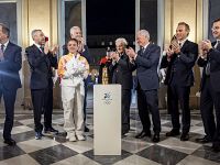 Al Quirinale la cerimonia di consegna della Fiamma Olimpica