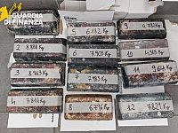 Parte di quanto sequestrato