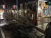 Il luogo dell'incendio