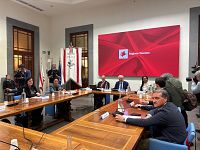 La presentazione della giunta regionale