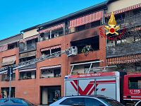 Il luogo dell'incendio