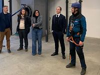 L'inaugurazione della struttura