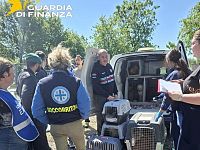 L'intervento della guardia di finanza