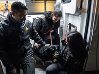 Uno degli interventi di soccorso della Lav