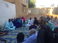 Don Andrea incontra l'Imam in Senegal