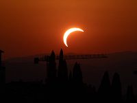 L'eclissi solare a Firenze