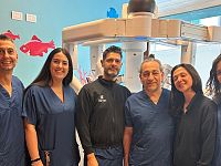 Il team del Meyer che ha eseguito l'intervento