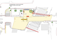 La planimetria del cantiere