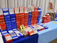 Quanto sequestrato nella maxioperazione antidroga